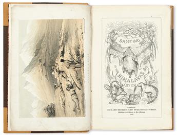 MARKHAM, FREDERICK. Shooting in the Himalayas. A Journal of Sporting Adventures and Travel.  1854